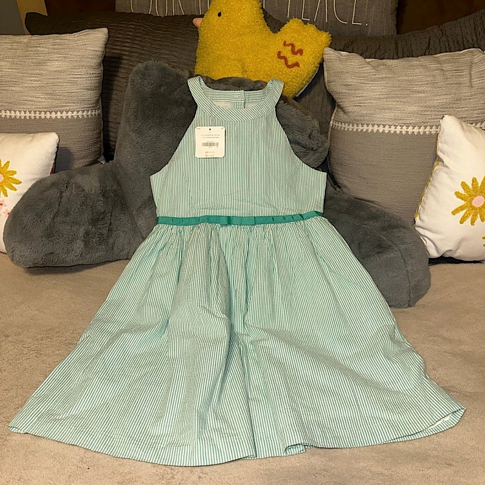 Gymboree Easter Seersucker Girls Size 10 Dress